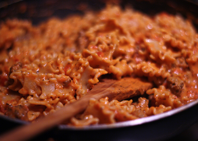 lasagne-style pasta bowl recipe