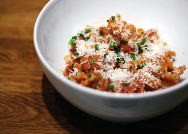 lasagne pasta bowl recipe