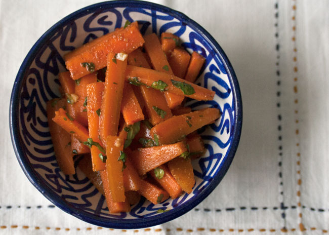 Moroccan carrot salad