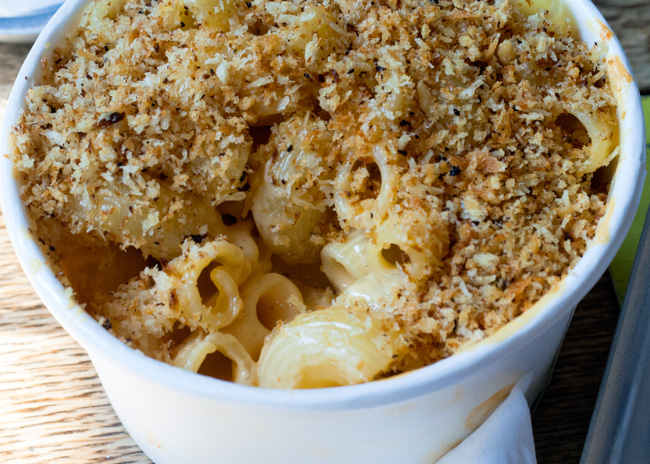 Prairie Fire BBQ mac and cheese