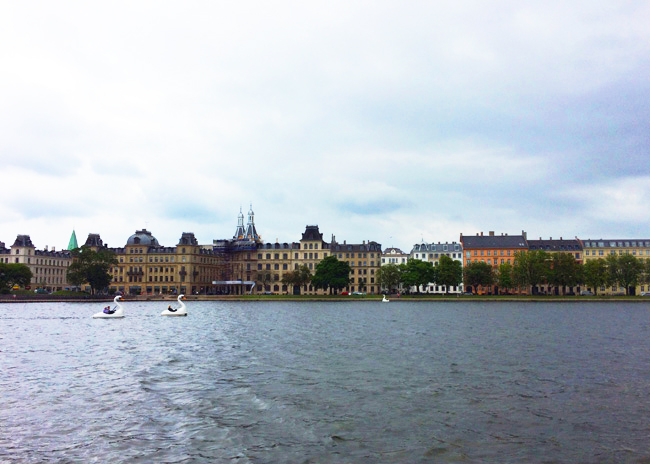 Crossing the water to Norrebro